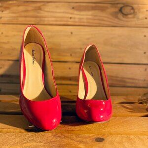 Michael Antonio Lipstick Red Round Toe Pumps